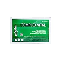 Mystic Complex Vital Ampoules For Hair Loss and Thinning - Regrowth Treatment With Biotin Bio-Complex and Tocopherol (Pk.24)