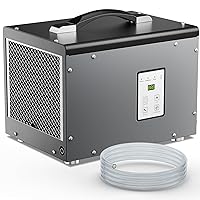 BaseAire Crawlspace/Whole House Dehumidifier|70 Pint Commercial Basement Dehumidifiers with Pump & Hose | Up to 1000 Sq Ft,Compact & Powerful,Auto Defrost,Energy Star, GLGR Technology,5 Years Support