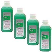 Alcohol 70% Isopropy With Green (Pack of 4)