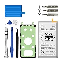 Replacement for Samsung Galaxy S10E Battery,5150mAh High Capacity Compatible with Samsung Galaxy S10E Model (SM-G970 G970F/DS G970U G970W) with Tool Kits,EB-BG970ABU