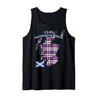 MacDonald of Glencoe Scottish Clan Tartan Scotland Tank Top