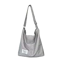 Women Zipper Vintage Canvas Shoulder Bag, Large hobo bag shoulder shopping bag S-B-1