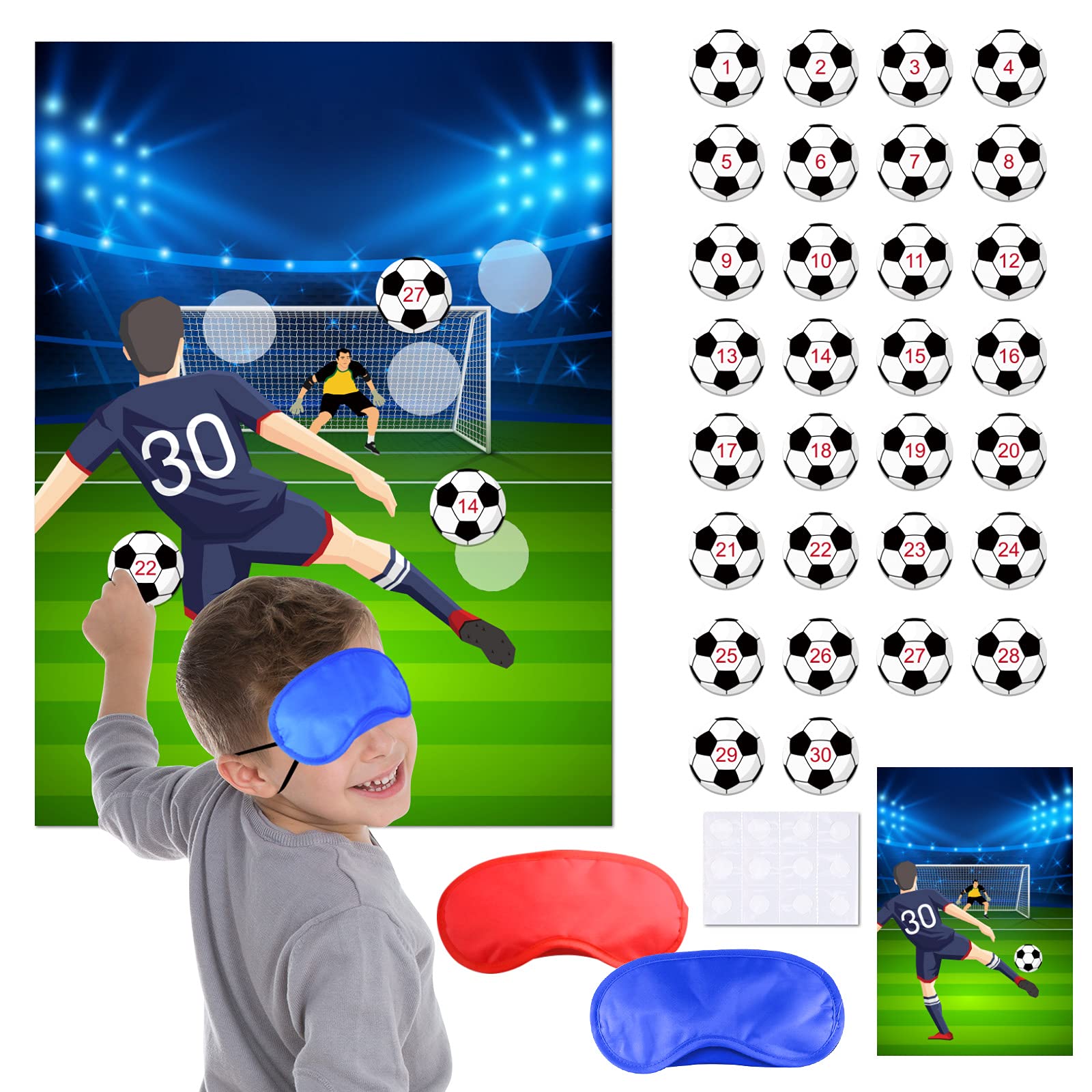 Mua ELECLAND Pin The Soccer Game for Kids, Pin The Soccer on The ...