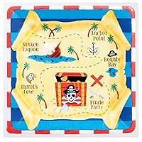 amscan Pirate's Treasure Lunch Plates 8 Ct.