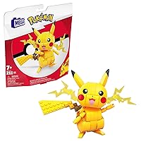 Mega Pokémon Jumbo Eevee Toy Building Set, 11 inches Tall,  poseable, 824 Bricks and Pieces, for Boys and Girls, Ages 6 and up​ : Toys  & Games