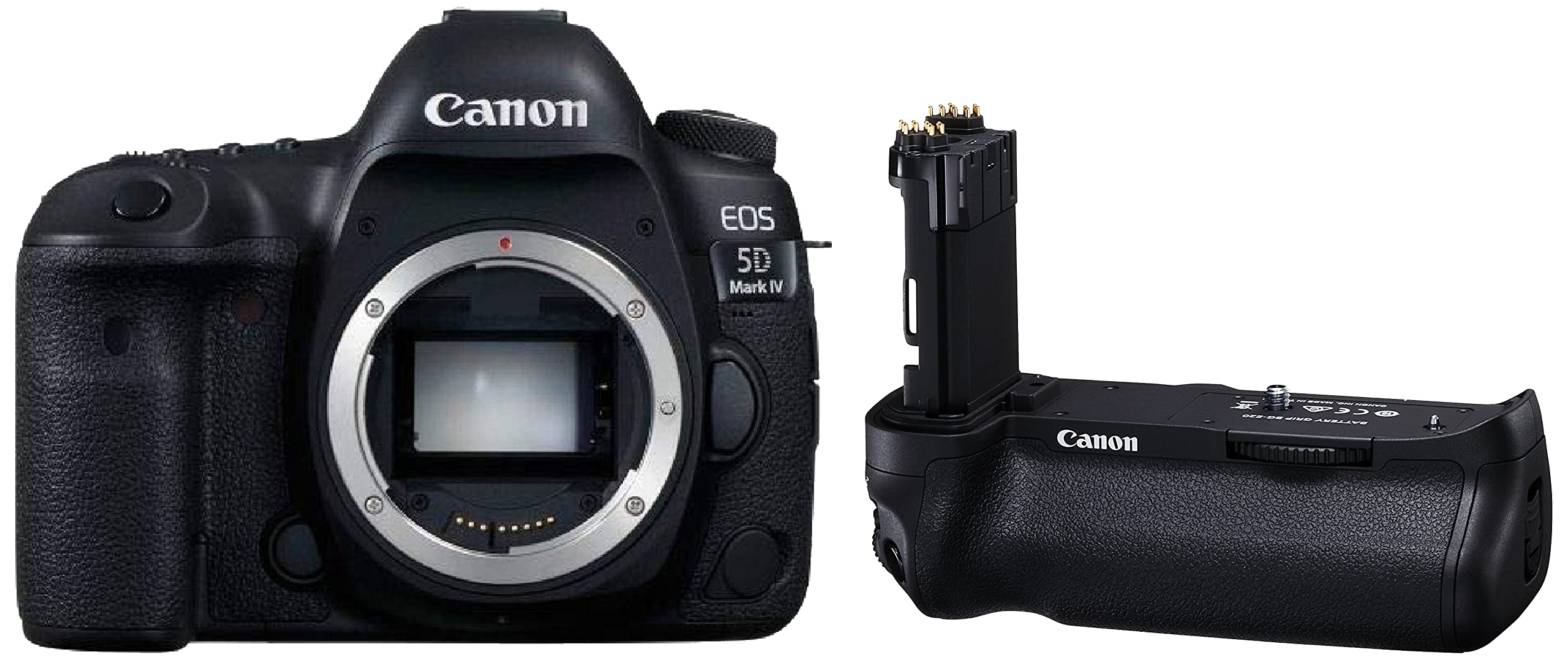 Canon EOS 5D Mark IV Full Frame Digital SLR Camera Body Battery Bundle