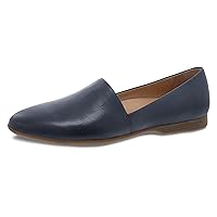 Dansko Larisa Slip-On Flats for Women - Comfotable Flat Shoes with Arch Support - Versatile Casual to Dressy Footwear - Lightweight Rubber Outsole