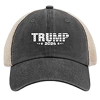Trump 2024 Hat River Hat AllBlack Black Bucket Hat Gifts for Daughter Workout Cap
