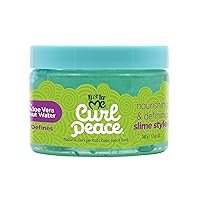 Just For Me Nourishing & Defining Slime Styler. Children’s weightless hair gel perfect for wash and go curl definition or texture setting. 12oz.