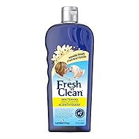 Pet-Ag Fresh ’n Clean Whitening Snowy-Coat Shampoo, Vanilla Scent - 18 oz - Bleach-Free Formula to Correct Yellow Discoloration - Strengthens & Moisturizes Coats - Soap Free