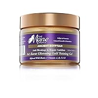 Ancient Egyptian Anti-Breakage & Repair 24 Karat Gold Twisting Hair Gel, Definition & Shine Braid Gel for Dry, Damaged, Color or Chemically-Treated Hair, Fights Split Ends, 12 Oz