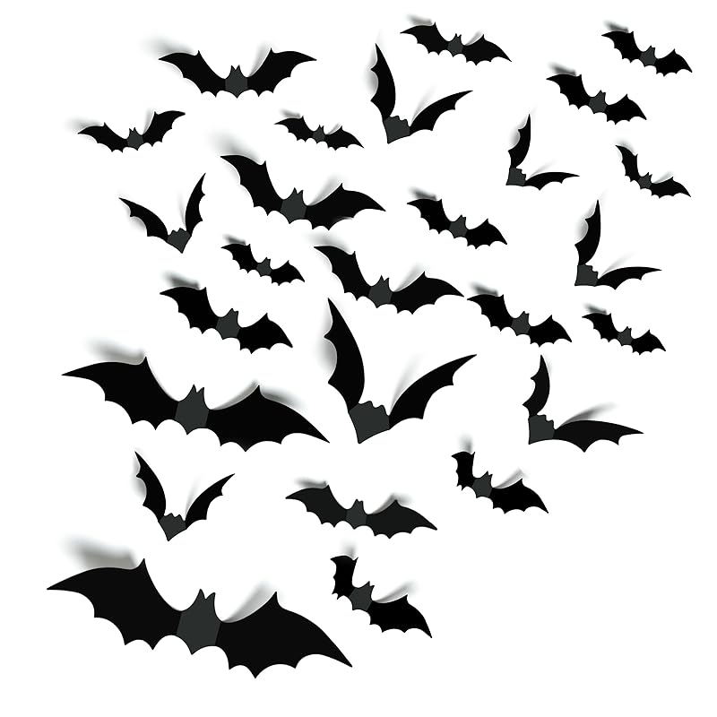 Mua Halloween Party Supplies Hallween Decorations Bats Wall Decor ...