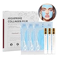 Collagen Film Mask, Soluble Collagen Supplement Film, Collagen Soluble Lifting, Melting Collagen Set for Smooths Fine Lines and Wrinkles and Tightens the Skin