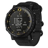 Suunto Core, Outdoor Sports Watch, Black Yellow, One Size