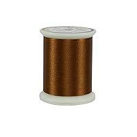 Superior Threads Magnifico 2-Ply 40 Weight Trilobal Polyester Sewing Thread Spool - 500 Yards (#2176 Cinnamon Toast)
