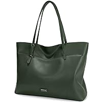 Women's Soft Faux Leather Tote Bag Purse Handbags Wallet Tote Shoulder Bag Purse Large Capacity