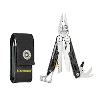 LEATHERMAN, Signal, 19-in-1 Multi-tool for Outdoors, Camping, Hiking, Fishing, Survival, Durable & Lightweight EDC, Made in the USA, Stainless Steel with Nylon Sheath