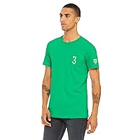Daxton Adult Unisex Green Tshirt Custom Sports Team Numbers