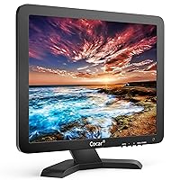 15 inch Touchscreen Monitor, LCD Touch Screen Monitor 1024x768 Resolution VGA Input for PC/Office/Retail/Restaurant/Bar/Warehouse/Pos Touchscreen Monitor