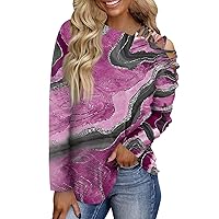 Womens Long Sleeve Going Out Tops Blouses for Women Casual Fall Plus Size Fashion Workout Shirts Ladies Tees Clothes #7
