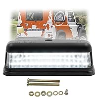 Led License Plate Light for Defender 3W LED Number Plate Light OEM Replacement Bulbs for Land-Rover Series 2A 3, Defender 90/110 /130 Series Xenon White Rear Tail Tag Registration Lamp