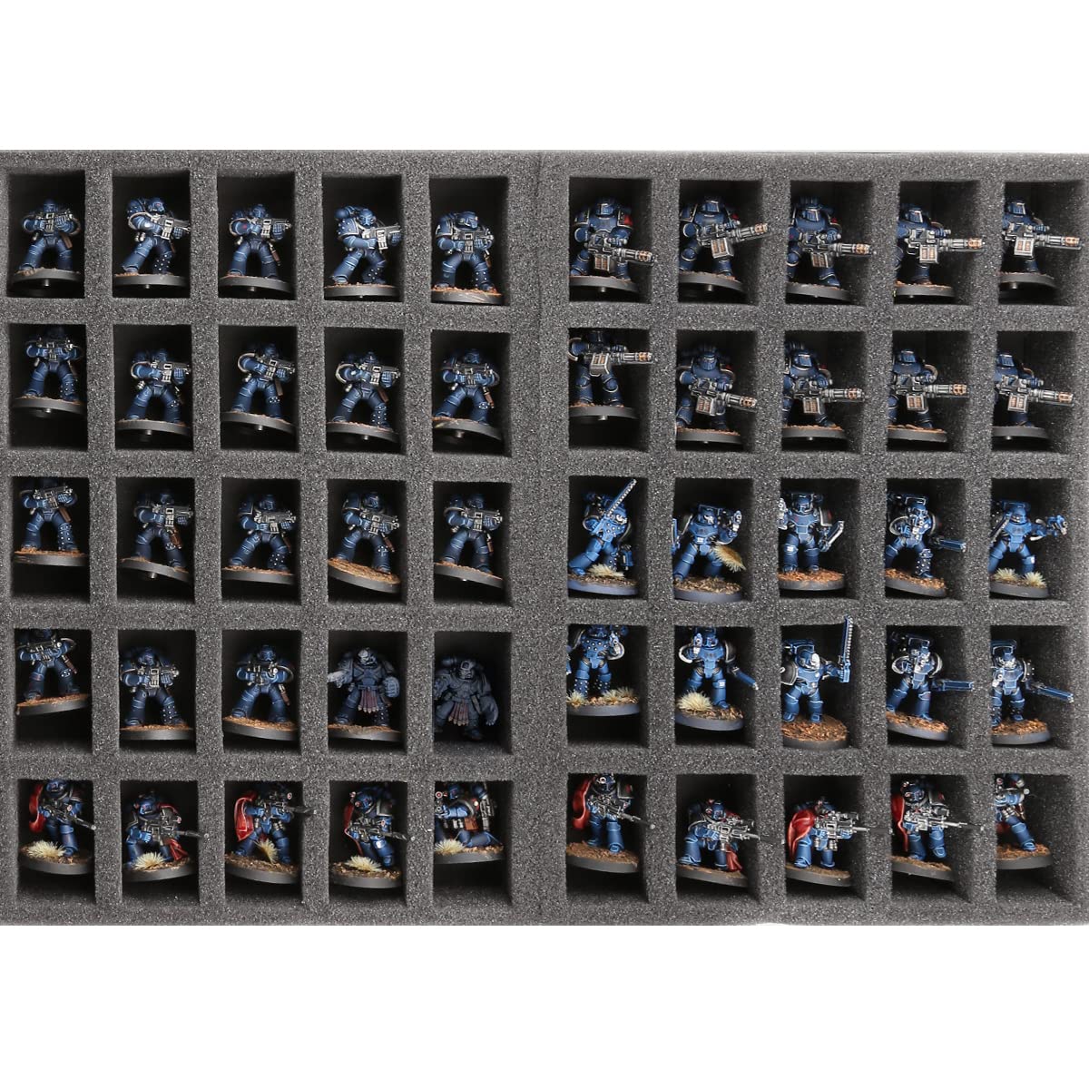 Jucoci Miniatures Storage Case for Wargame (Miniature Not Included)