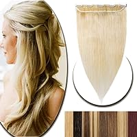 Hairro 100% Real Hair Extensions Clip in Remy Human Hair 18