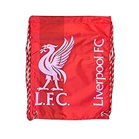Icon Sports Fan Shop AllWall Drawstring Bag UEFA Champions League Soccer Liverpool, Team Color, OSFM