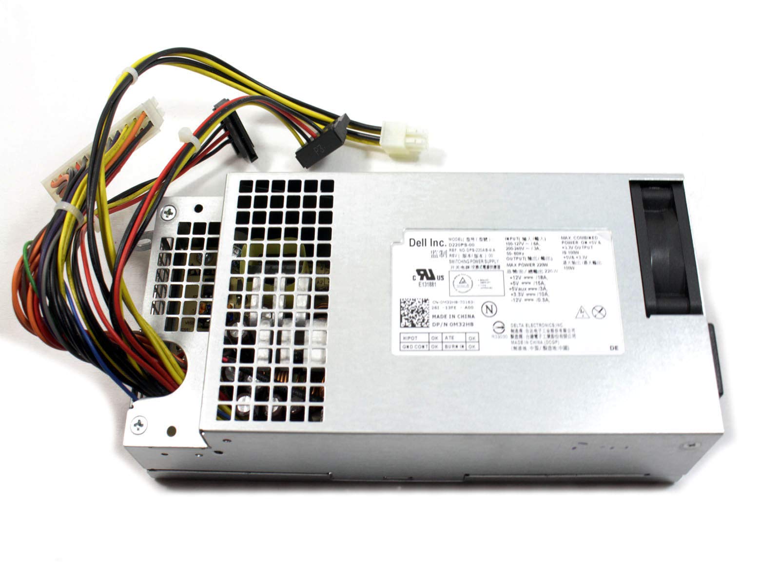 Power Supply for Dell Inspiron 660s 3647 Vostro 270s Small Form Factor Computer 220 Watt P3JW1 HU220NS-00 HK320-82FP