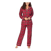 Women's 5716839 Long Sleeve Flannel Pajama Set