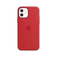 iPhone 12 and iPhone 12 Pro Silicone Case with Magsafe - (Product) RED
