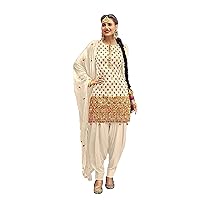 Indian Pakistani Wedding Designer Ready to wear Georgette Patiyala Style Salwar Kameez for Women