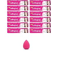 Collegian Ayurvedic Cream for All Skin Problems with Beauty Blender Pack of 13