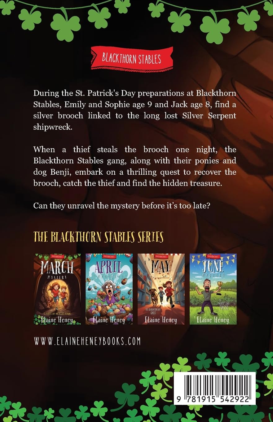 Blackthorn Stables March Mystery | St. Patrick’s Day and the Lost Treasure (Blackthorn Stables Mysteries)