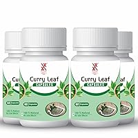 Curry Leaf Extract Veg 240 Capsules (Murraya koenigii) Supports Healthy Hair, Extract Maximum Potency