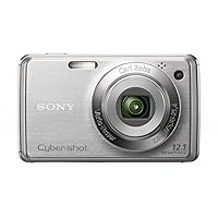 Sony Cybershot DSC-W220 12.1MP Digital Camera with 4x Optical Zoom with Super Steady Shot Image Stabilization (Silver)