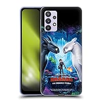 Head Case Designs Officially Licensed How to Train Your Dragon Hiccup, Toothless & Light Fury III The Hidden World Soft Gel Case Compatible with Galaxy A32 5G / M32 5G (2021)