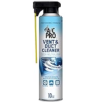 InterDynamics Certified A/C Pro Vent and Duct Cleaner, Professional Strength Odor Eliminator for Cars, Truck, HVAC, 10 Oz