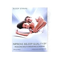 Tape for Sleeping 120 PCS - Better Nose Breathing Snoring Relief, Transparent Tape Strips, Pain-Free Removal & Hypoallergic Tape