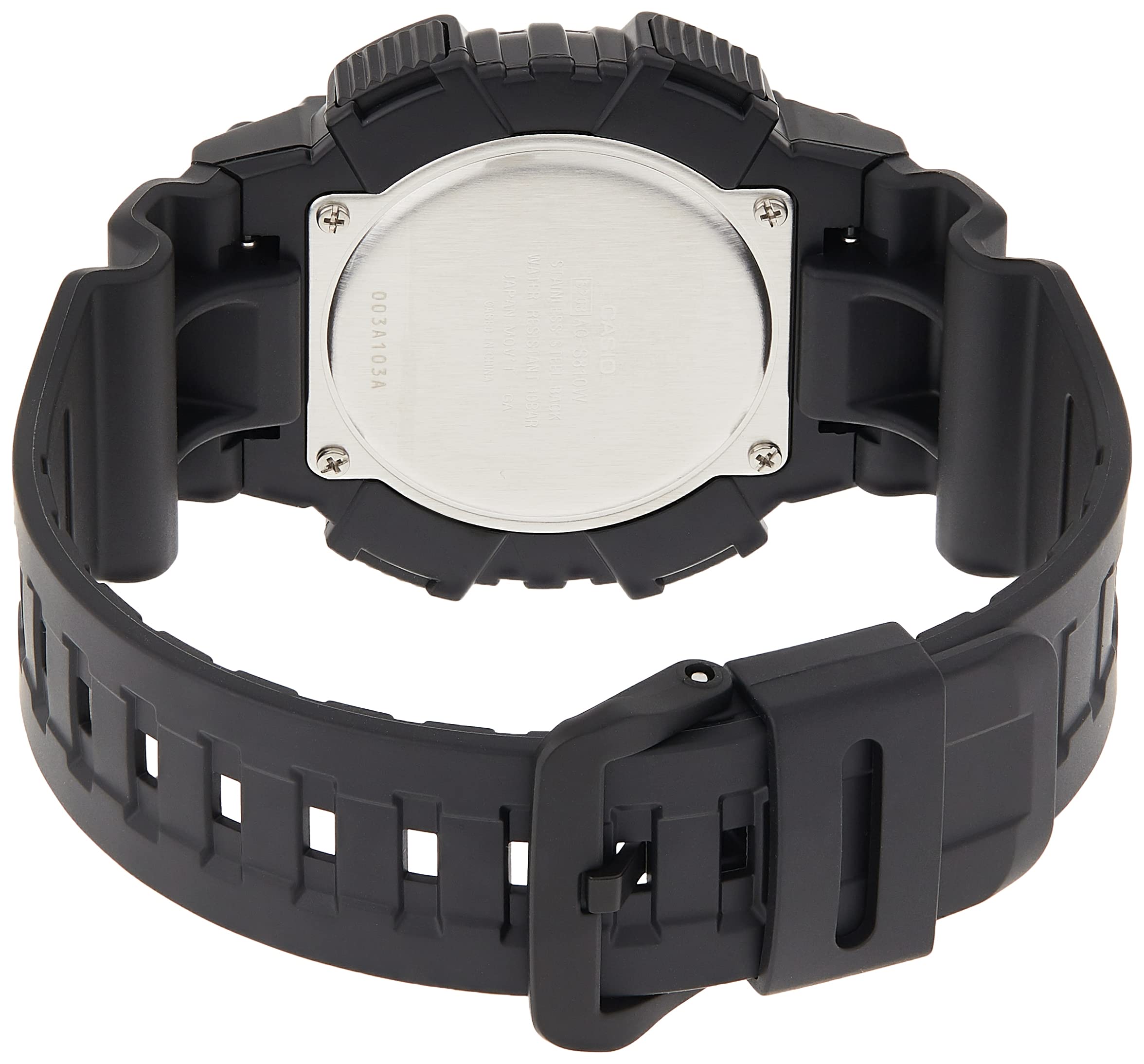 Black Mens Analog-Digital Casual Solar Casio Watch Solar Powered AQ-S810W-1A3