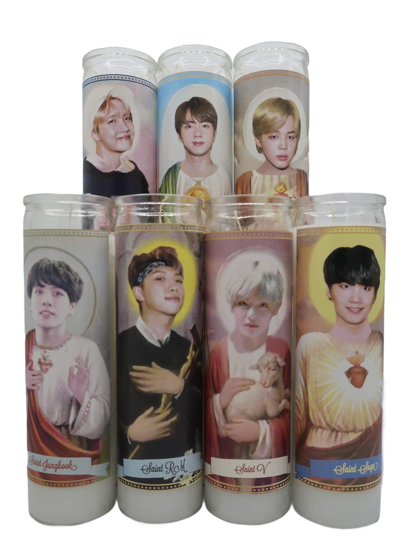 Mua Bts Prayer Saint Candle Set: V, Suga, Jungkook, Jimin, Jin, Rm, J-Hope  Trên Amazon Mỹ Chính Hãng 2023 | Fado