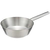 Endo Shoji ATC4504 Murano Induction Tapered Pan, 9.4 inches (24 cm), Induction Compatible, 18-8 Stainless Steel