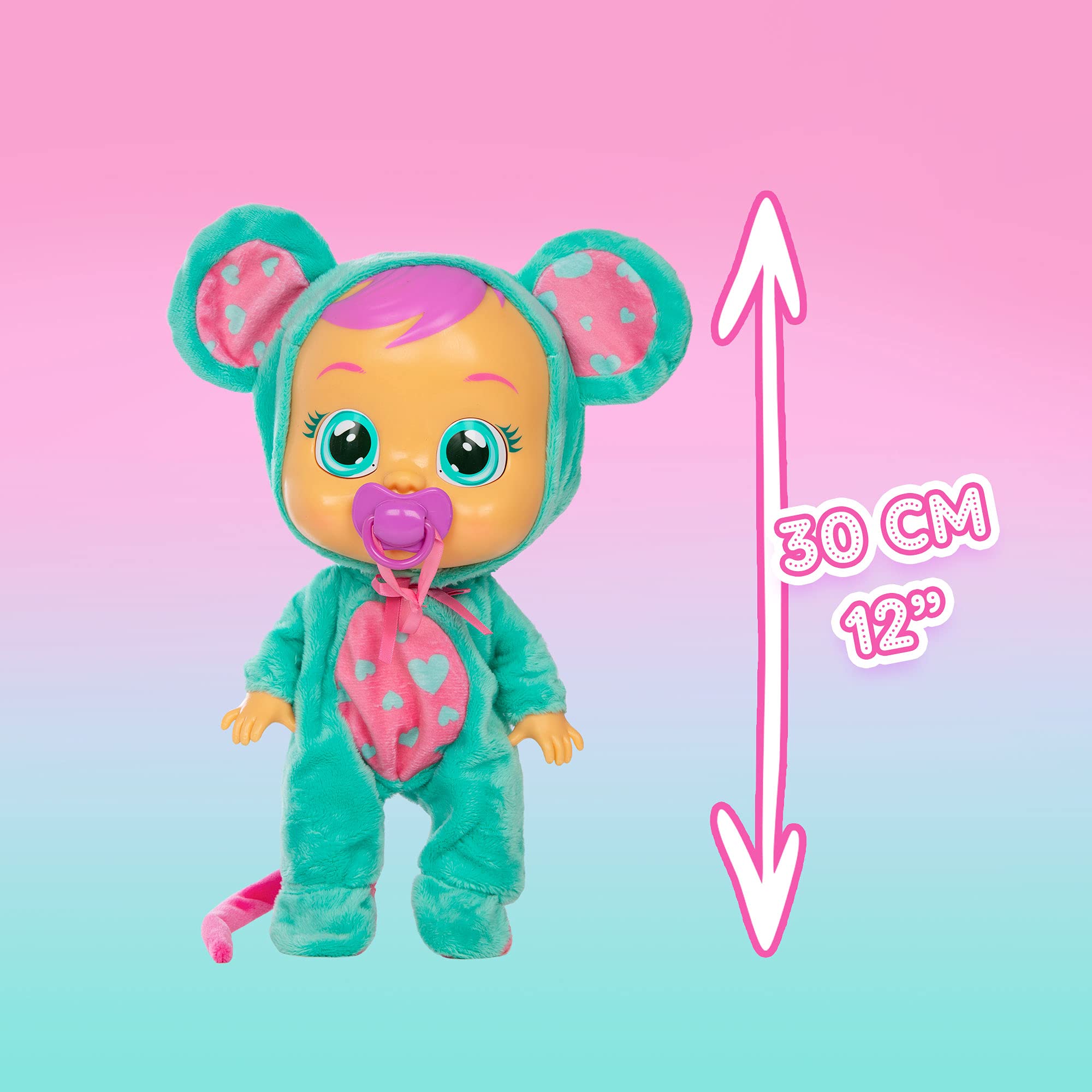 Cry Babies Lala The Mouse, Baby Doll, Multi-Coloured