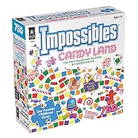 BePuzzled, Hasbro Candyland Game Impossibles Puzzle, Based on The Classic Game of Candyland, from BePuzzled, for Ages 15 and Up
