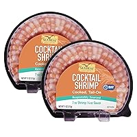 Half Moon Style Shrimp Rings with Sauce, 11 Ounce (Pack of 2)