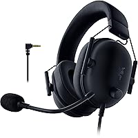 Razer BlackShark V2 X Playstation Gaming Headset: 50mm Drivers - Cardioid Mic - Lightweight - Comfortable, Noise Isolating Earcups - for PS5, Xbox Series X, PC, Switch via 3.5 mm Audio Jack - Black