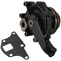 Complete Tractor New 1106-6204 Water Pump Compatible with/Replacement for Ford Holland Tractor- 87800115 Ec0N8501Ads