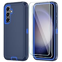ONOLA for Samsung Galaxy S24+ / S24 Plus Case with HD Screen Protector [Not fit S24 / S24 Ultra], Samsung S24+Plus Phone Case,Heavy Duty Case for Samsung S24 Plus 6.7