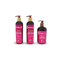 Mielle’s Pomegranate and Honey collection set (Leave In Conditioner,Shampoo and Conditioner)