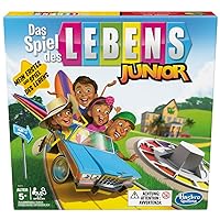 The Game of Life Junior Board Game for Children from 5 Years, Game for 2-4 Players